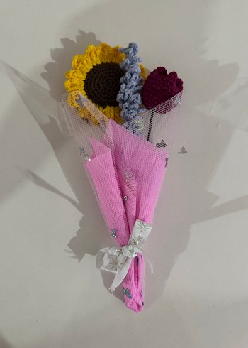 Örgü Buket öğretmenler günü için hediye - Görsel 2