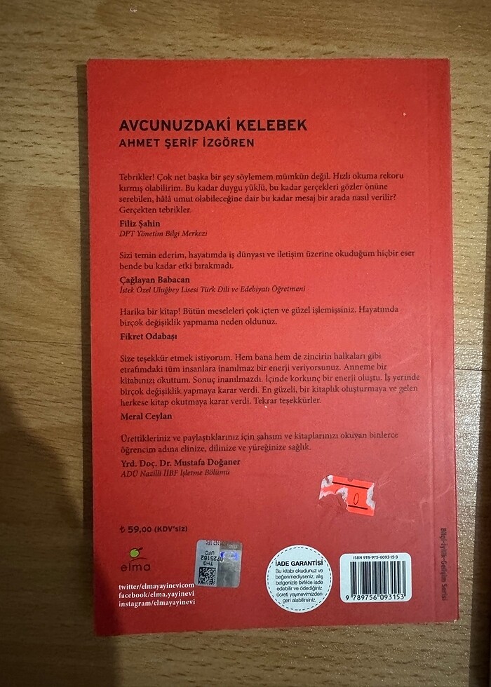 Avcunuzdaki Kelebek Kitap - Görsel 2
