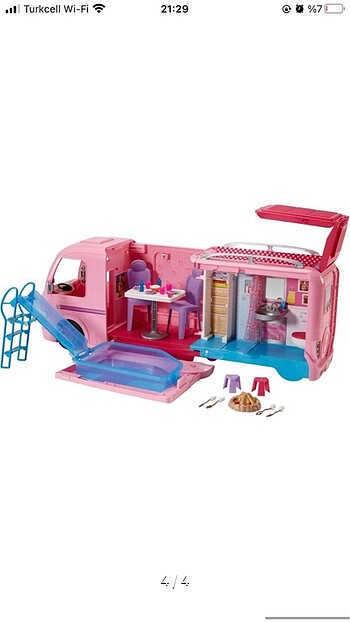  Beden Renk Barbie karavan