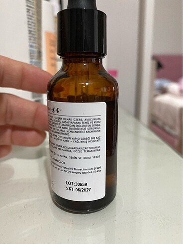  Beden Renk Herbaderm C vitamin serum