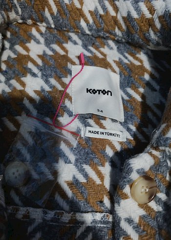 34 Beden çeşitli Renk Oversize Kışlık Ceket