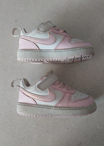 Kız Çocuk Pembe Cırt Cırtlı Spor Ayakkabı - Görsel 4