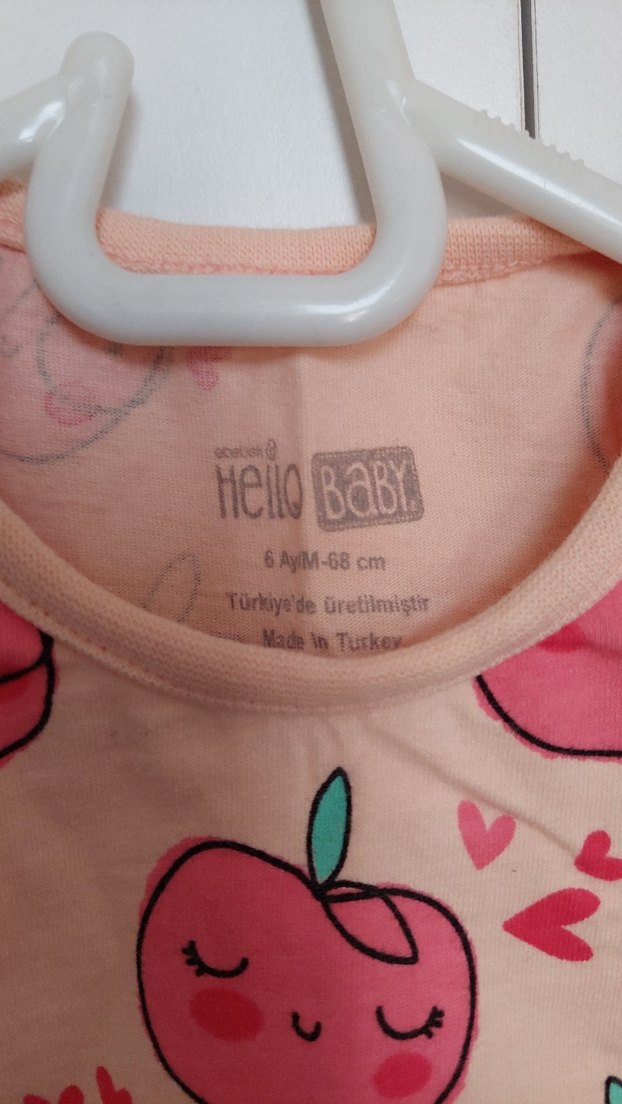 Kız Çocuk Pembe Baskılı Kolsuz Tişört - Görsel 2