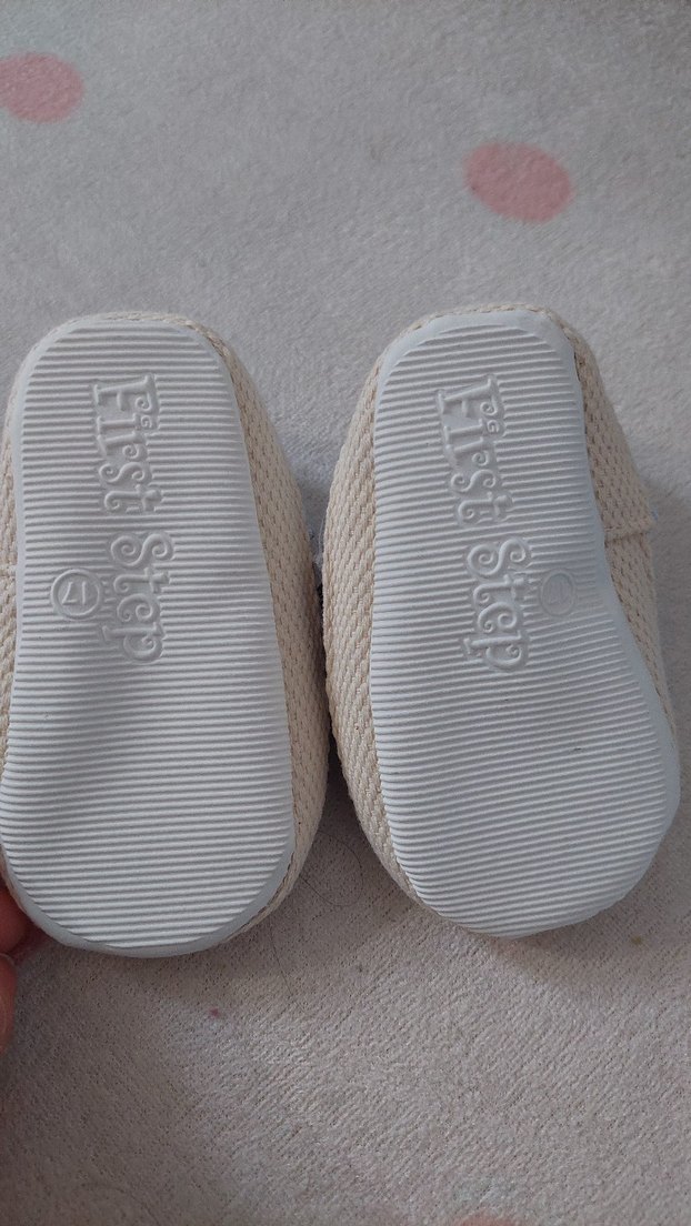 Mavi Nakışlı Elastik Bantlı Bebek Ayakkabısı - Görsel 2