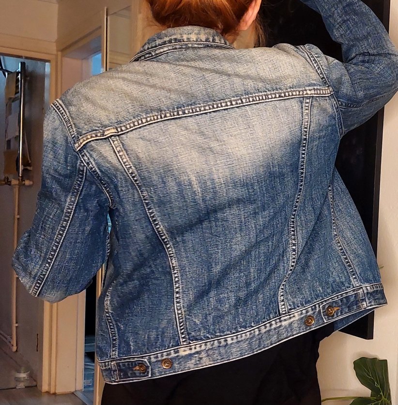 Mavi Jeans Düğmeli %100 Pamuk Denim Ceket - Görsel 5