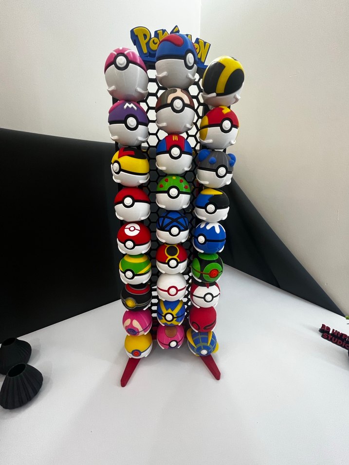 Renkli Pokémon Topları Aksiyon Figür Seti - Görsel 2