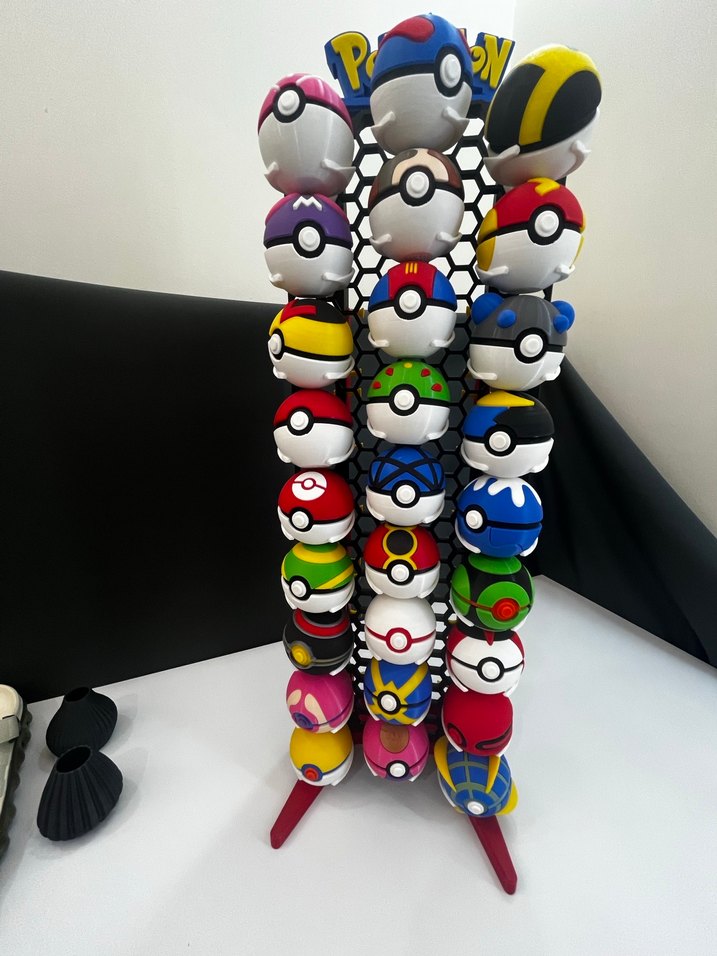 Renkli Pokémon Topları Aksiyon Figür Seti - Görsel 5