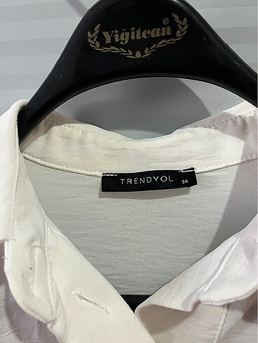 xs Beden beyaz Renk Oversize gömlek