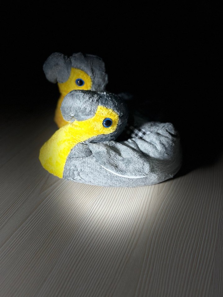 Kız Çocuk Gri Pop Kültür Sıcak Terlik - Görsel 2