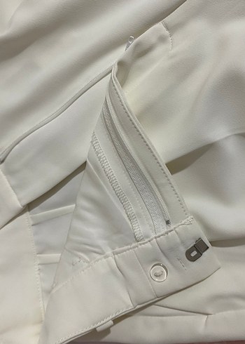 H&M Pileli Bermuda Şort - Görsel 7