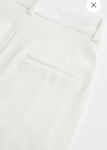 H&M Pileli Bermuda Şort - Görsel 3