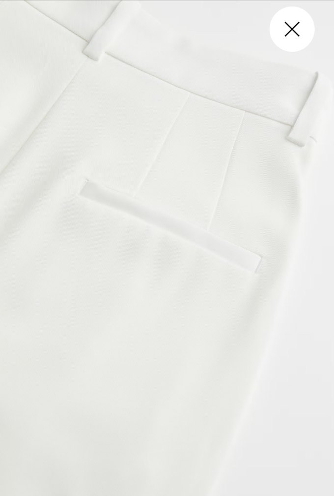 H&M Pileli Bermuda Şort - Görsel 3