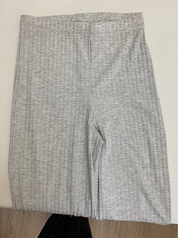 xs Beden gri Renk H&M Ribanalı Pantolon