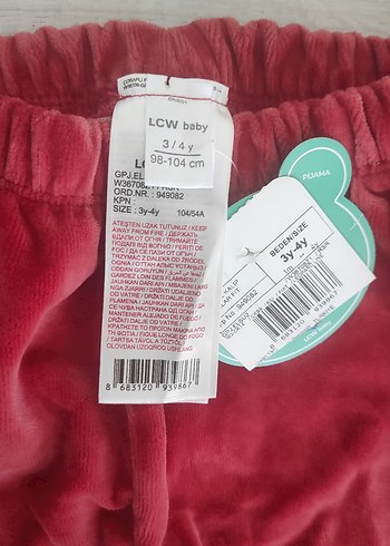 LC Waikiki Kız Çocuk Pembe Triko Pantolon