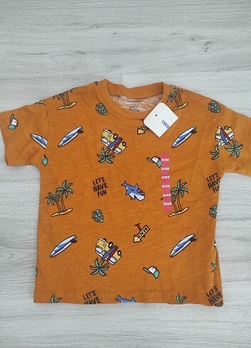 LCW Surf baskili Çocuk tişört