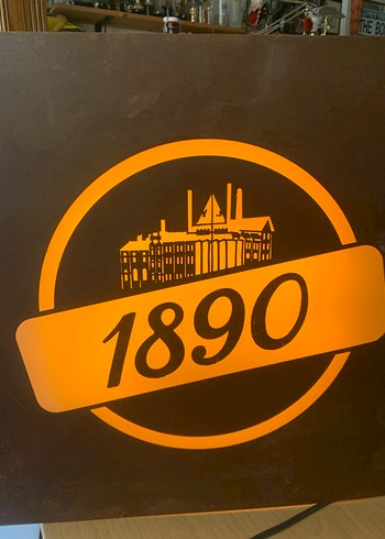 Bomonti işikli led tabela 1890