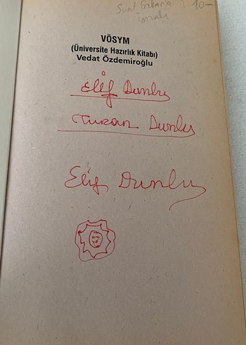 VÖSYM Üniversite Hazırlık Kitabı imzalı - Görsel 2