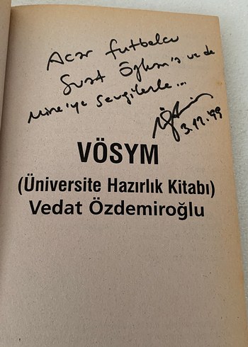 VÖSYM Üniversite Hazırlık Kitabı imzalı - Görsel 3