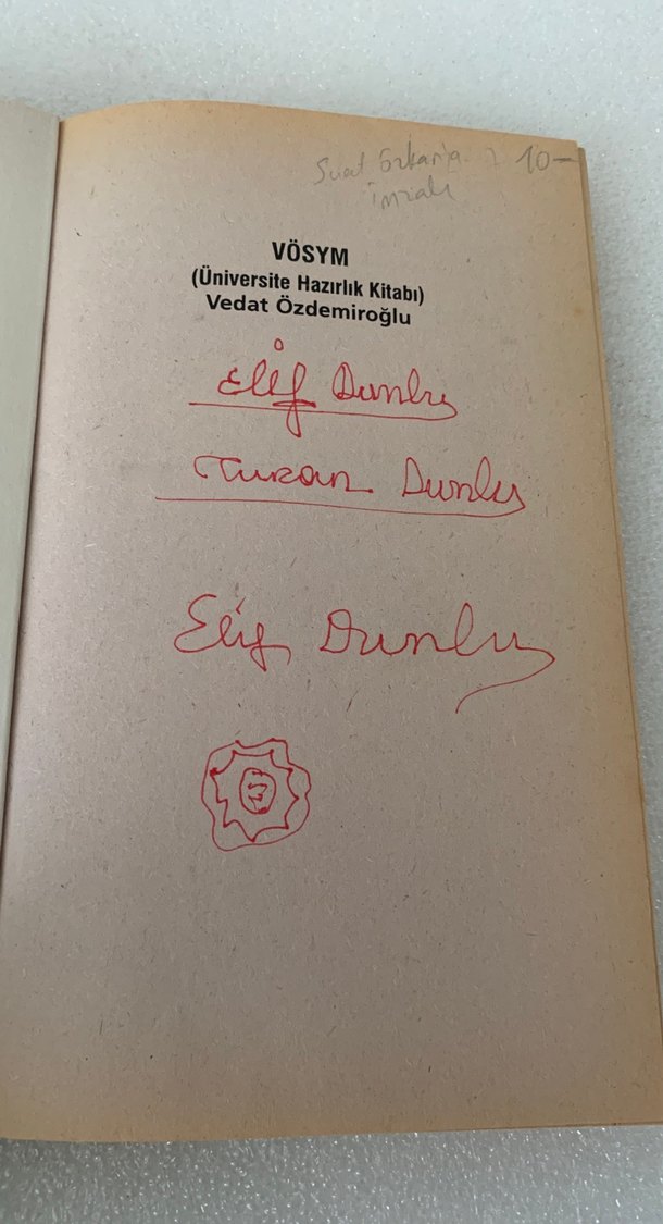 VÖSYM Üniversite Hazırlık Kitabı imzalı - Görsel 2