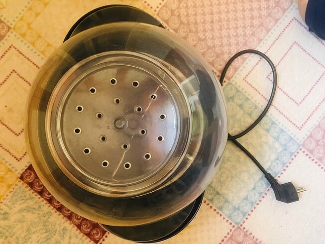 Beden siyah Renk Mısır patlatma makinesi