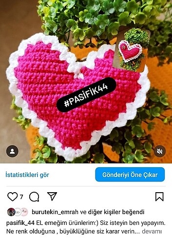  Beden ÇİFT RENKLİ KALP ANAHTARLIK 