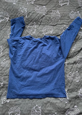 Erkek Çocuk Baskılı Kot Sweatshirt - Görsel 5