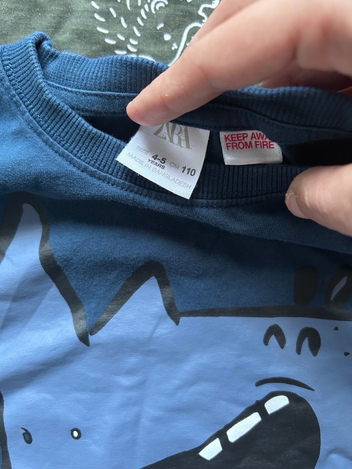 Erkek Çocuk Baskılı Kot Sweatshirt - Görsel 3