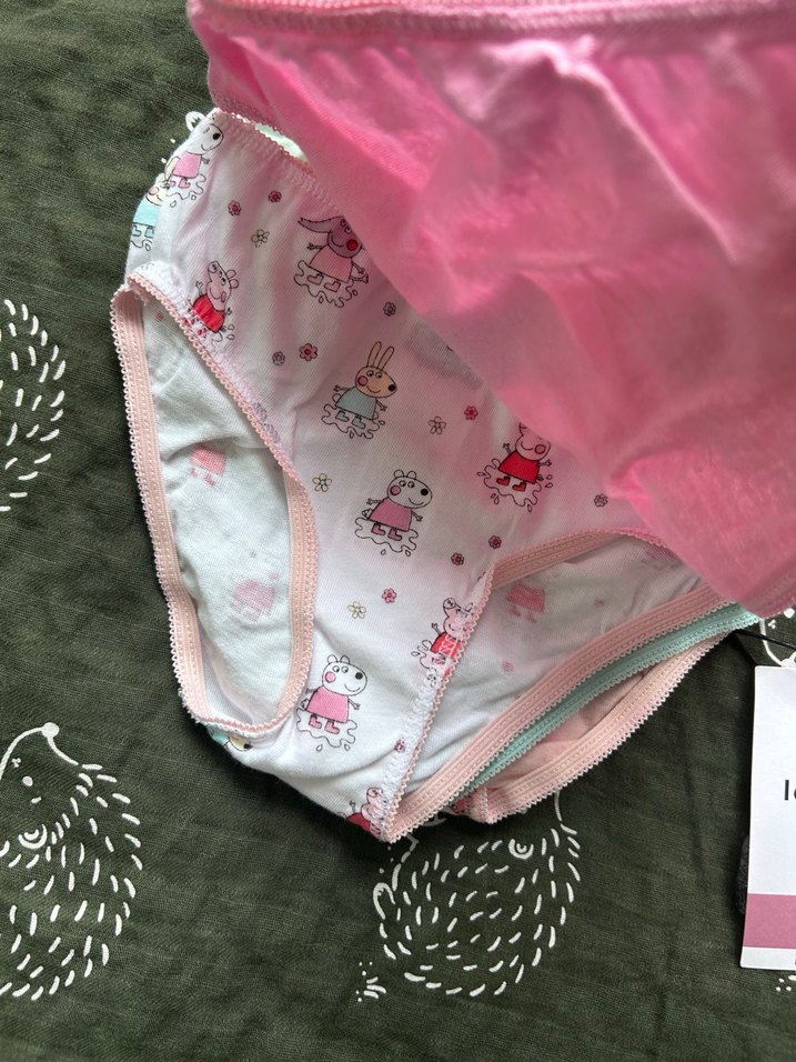 Pastel Renkli Baskılı Kız Çocuk Külot 2-3 Yaş - Görsel 2