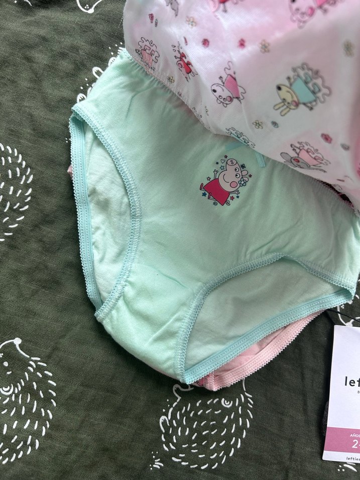 Pastel Renkli Baskılı Kız Çocuk Külot 2-3 Yaş - Görsel 3