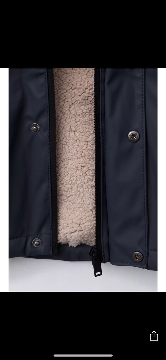 Gri Kapüşonlu Erkek Çocuk Mont - Görsel 4