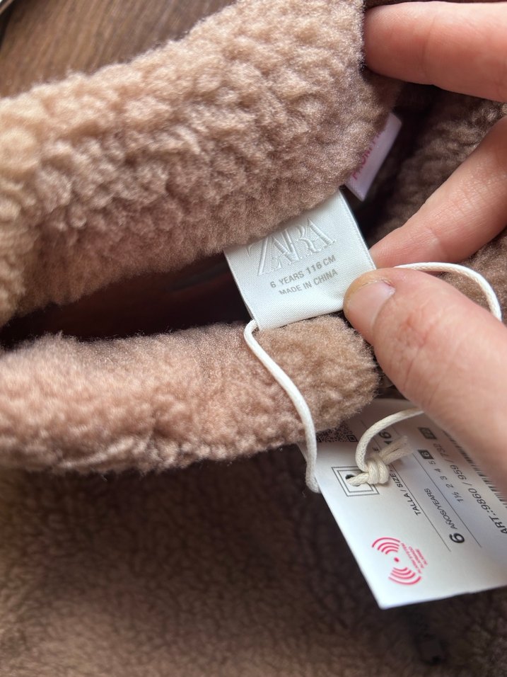 Kahverengi Peluş Erkek çocuk Sweatshirt - Görsel 4