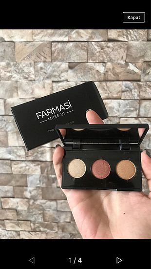 Farmasi Üçlü göz farı 