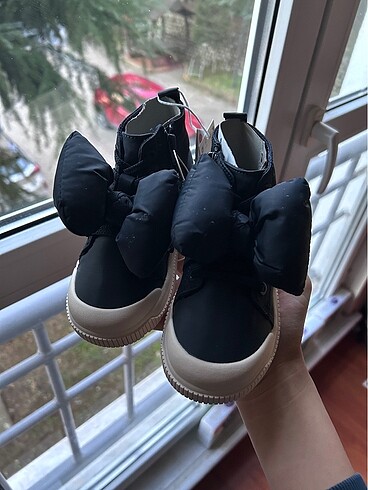 Zara Zara fiyonklu yüksek tabanlı bot