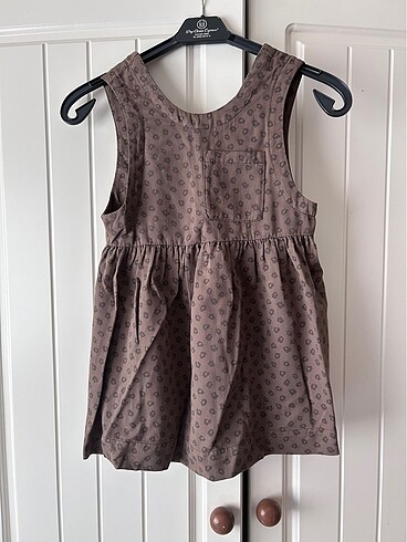 Zara çocuk leopar elbise
