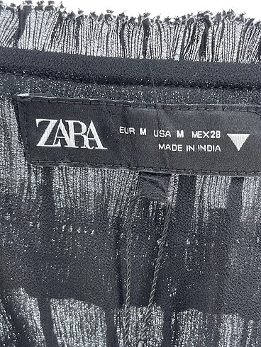 m Beden siyah Renk Zara Kısa Elbise %70 İndirimli.