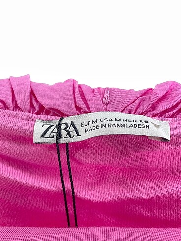 m Beden pembe Renk Zara Midi Etek %70 İndirimli.
