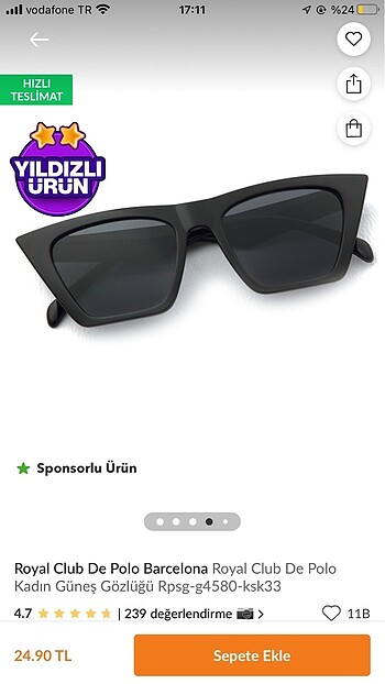 Polo gözlük