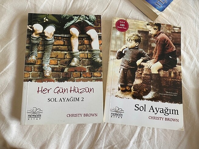  Sol ayağım 1 ve Sol ayağım 2 okuma kitabı