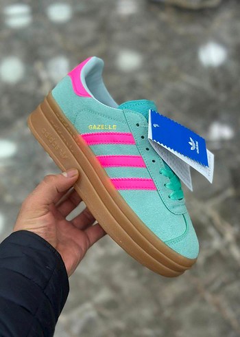 37 Beden camel Renk Bej Platform Tabanlı Kadın Spor Ayakkabı