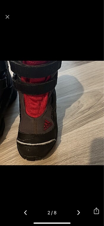 28 Beden Adidas Water Resistant Kar Botu Kız