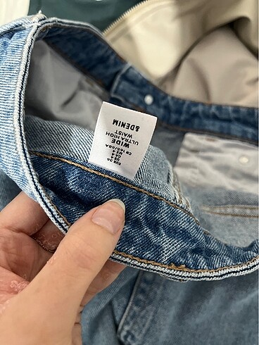 36 Beden mavi Renk H&M jean