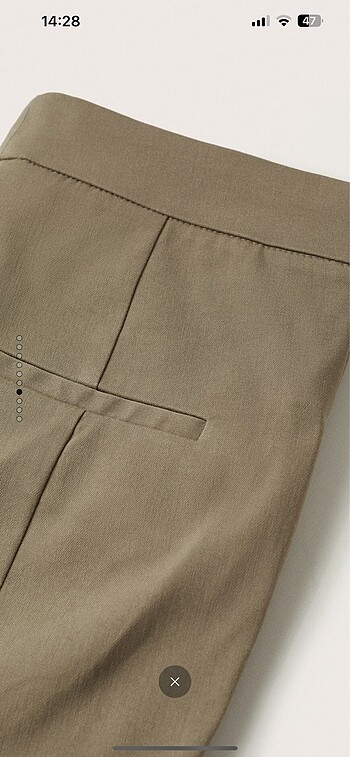 Mango Mango cropped jean