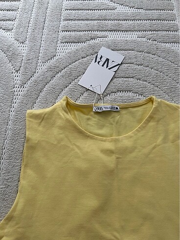 Zara Zara sarı bluz