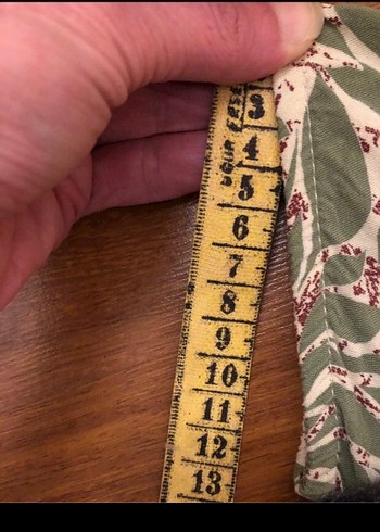 Kadın Haki Düğmeli Uzun Kol Bohem Tunik - Görsel 7