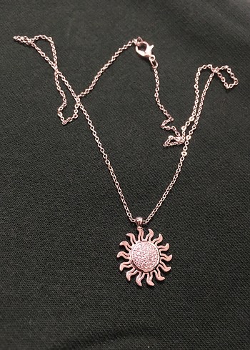 YENİ ETİKETLİ ZİNCİR KOLYE GÜNEŞ KOLYE 90 TL - Görsel 2