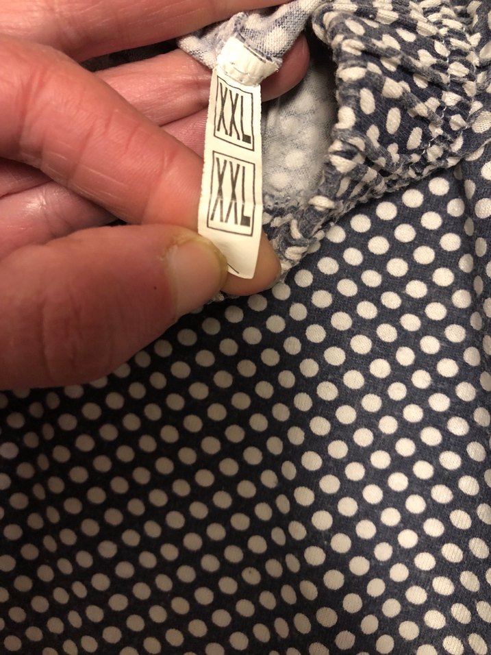 Kadın Gri Pilili Pijama M BEDEN L XXL BEDEN - Görsel 3