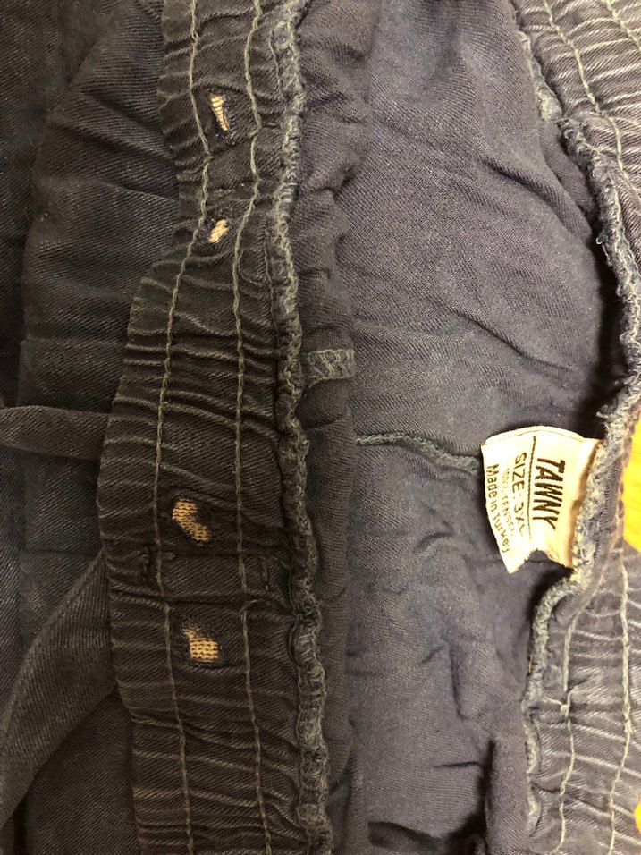 Kadın Keten Pantolon L BEDEN XL 3XL ÖLÇÜ EKLİ - Görsel 5