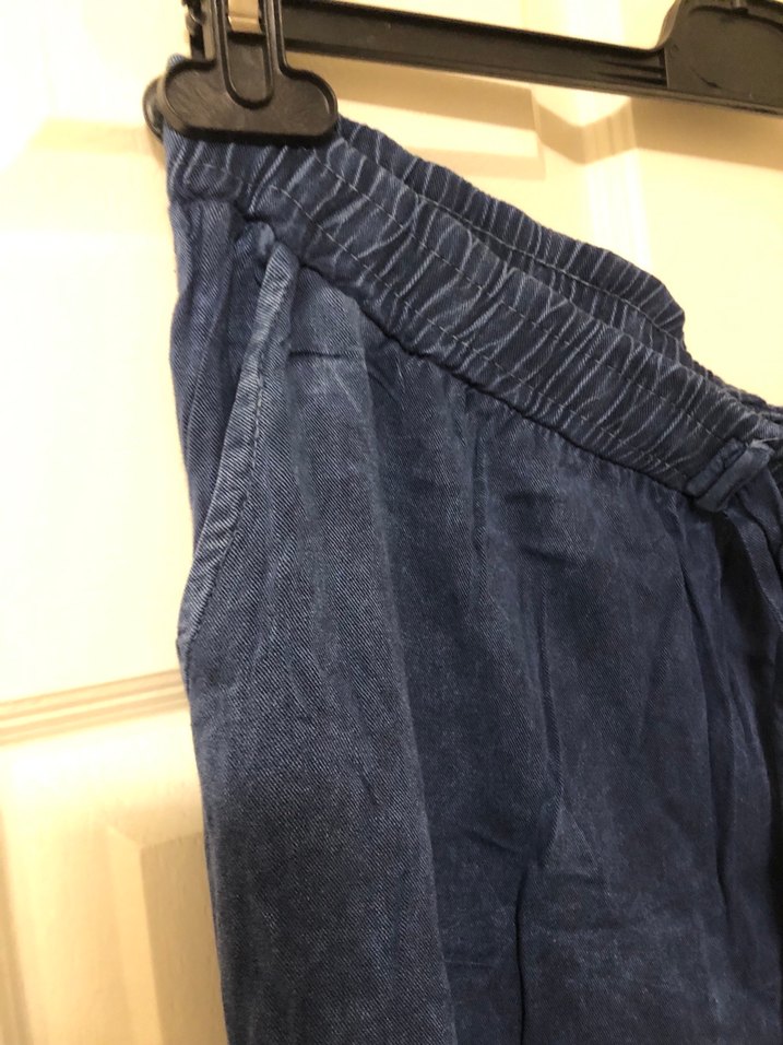 Kadın Keten Pantolon L BEDEN XL 3XL ÖLÇÜ EKLİ - Görsel 3