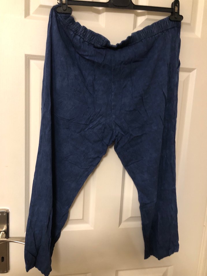 Kadın Keten Pantolon L BEDEN XL 3XL ÖLÇÜ EKLİ - Görsel 4