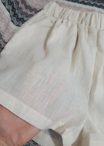 keten şort - Görsel 2